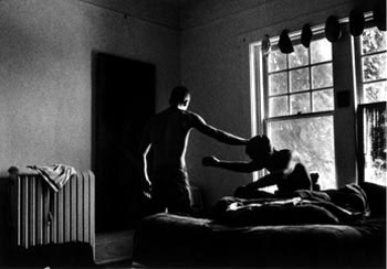 Allen FRAME - John and Paul in bedroom, Atlant. color photo, 2000